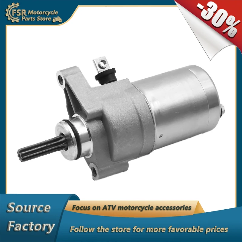 

Starter motor for Linhai Yamaha underbone vehicle LYM110-2 Xifa C8 starter scooter accessories