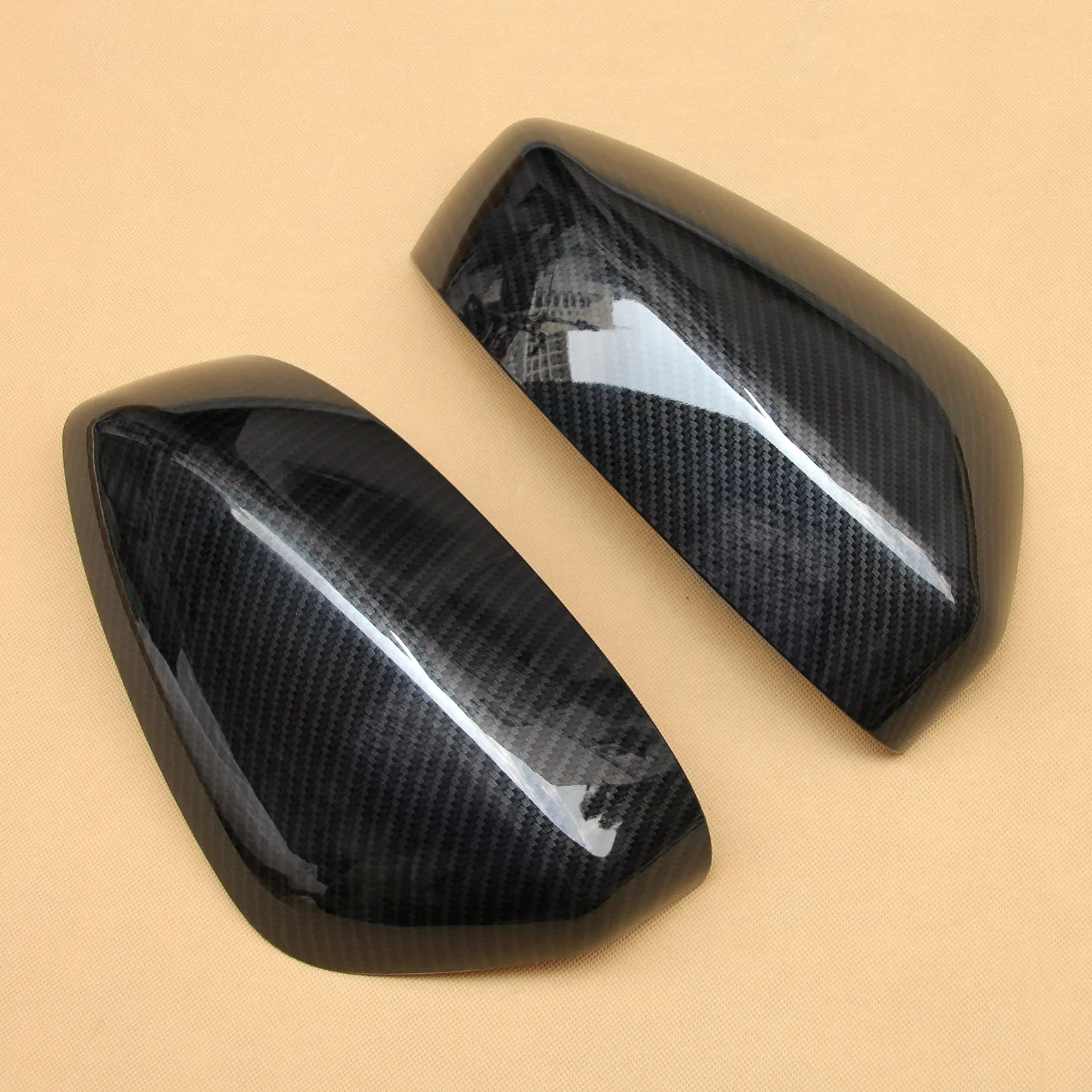 لمازدا CX-5 CX-9 2017-2025 ألياف الكربون الجانب الخارجي مرآة الرؤية الخلفية الغطاء الواقي CX5 CX9 اكسسوارات