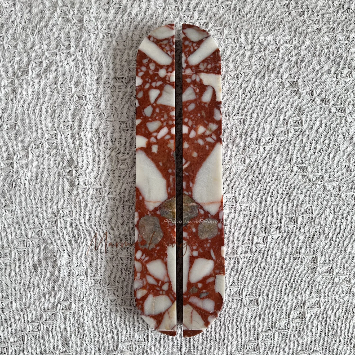 

High End Italian Light Luxury Marble Handle for Wardrobe Drawer Clothing Store Coffee Shop Glass Door Home Decoration