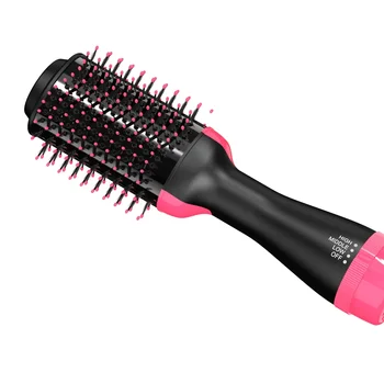 Image Hot-Selling  Professional Salon Hair Dryer Brush Multi-Functional Hot Air Brush and Styler Comb Nylon Bristle