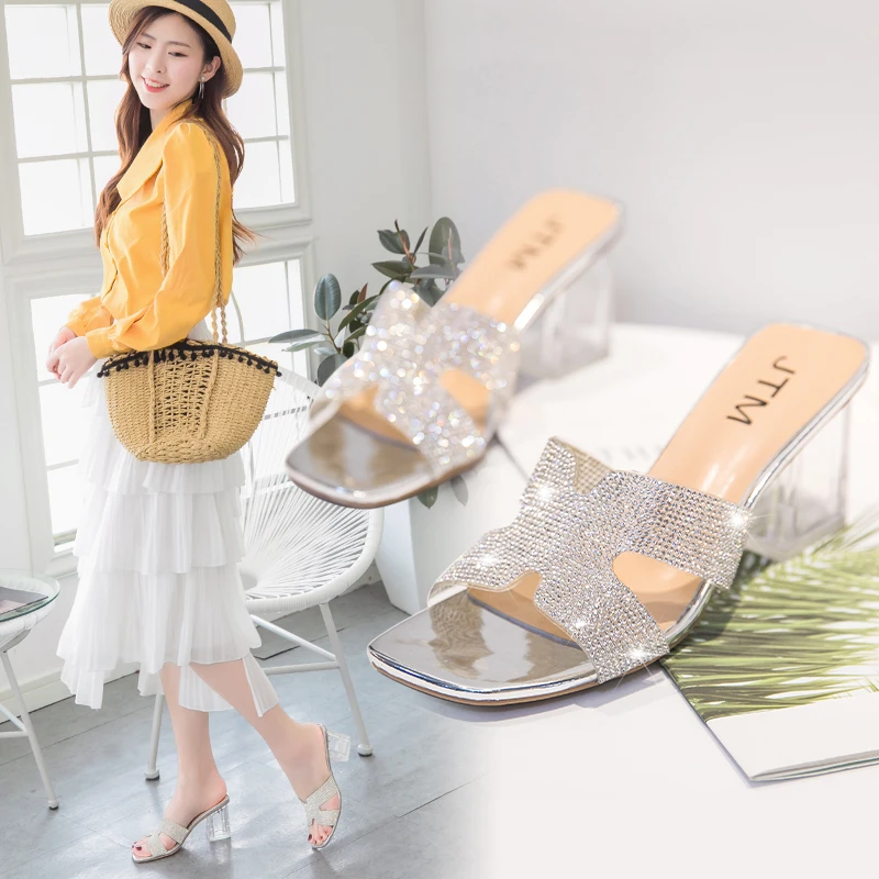 แพลตฟอร์มออกแบบแบรนด์ผู้หญิงรองเท้าแตะเซ็กซี่รองเท้า Punk Wedges รองเท้าส้นสูง Comfy ผู้หญิงรองเท้า Designer Sandalias 2025 Hot