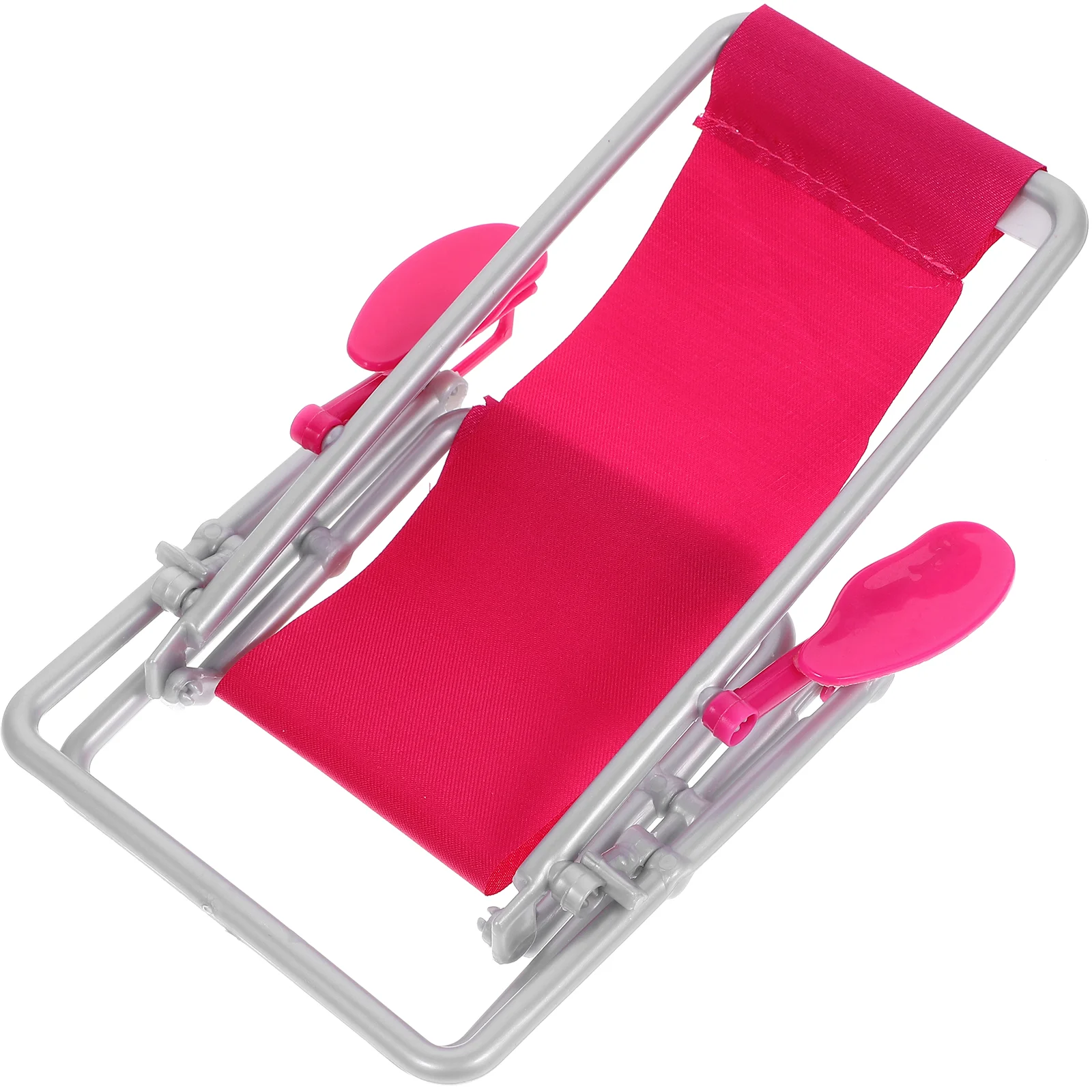 

Mini Reclining Chair Chaise Lounges Outdoor Folding Bed Simulation Toy Recliner