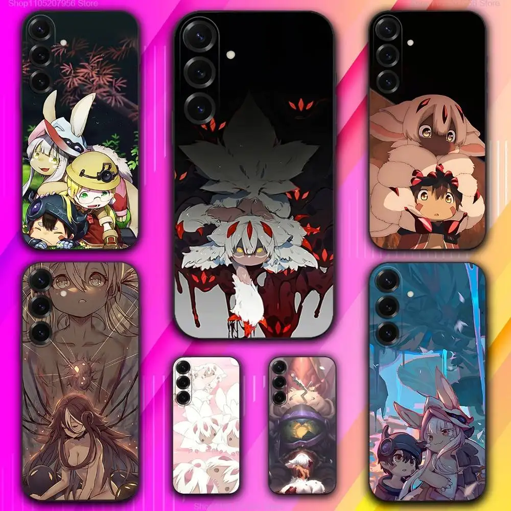 

M-Made In A-Abyss F-Faputa Phone Case For Samsung A 73,72,71,53,52,51,41,40,30,22,21,13,12,Note 20,10,9 Ultra Pro 5G Soft