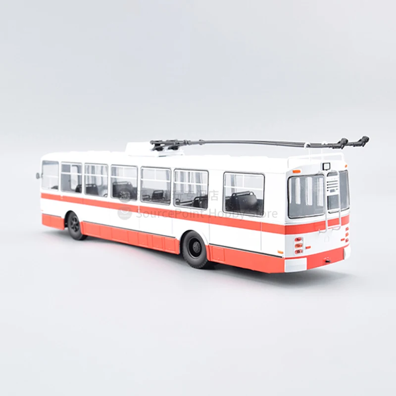 1:43 Scale Diecast Alloy ZIU-682B Soviet Urban Passenger Vehicle ZIU-9 Toys Cars Model JAVN061 Classics Adult Souvenir Gifts