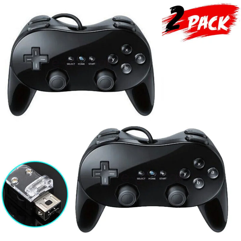 

Wii Pro Classic Controller Gamepad Joypad Joystick for Nintendo Wii Game Remote