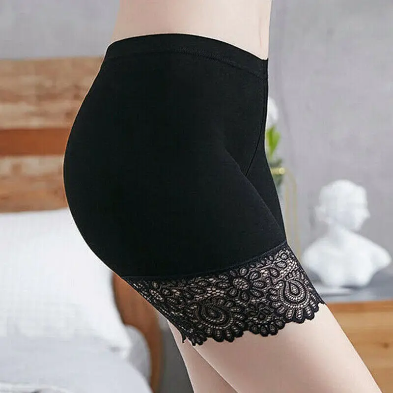 Short de sécurité élastique pour femme, taille haute, pantalon de sécurité, sous-vêtement pour femme, mince, coupe amincissante, été