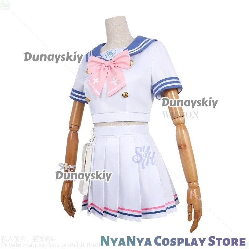 Anime Jogo Azul Arquivo Cosplay Urawa Hanako ssissiKawaii Sexy JK Uniforme Escolar Vestido Jirai Kei Lolita Festa de Halloween