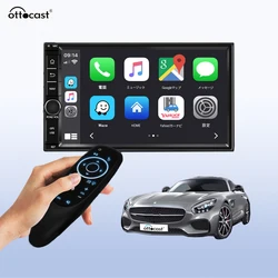 Ottocast-mando inalámbrico CarPlay con Bluetooth 5,0, mando a distancia para coche con pantalla inteligente no táctil