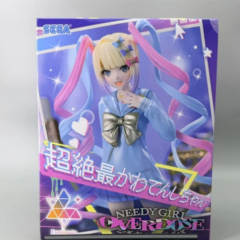 Original SEGA NEEDY GIRL OVERDOSE Luminasta KAnge PVC Anime Actionfigur OMGkawaiiAngel Figurine Modell