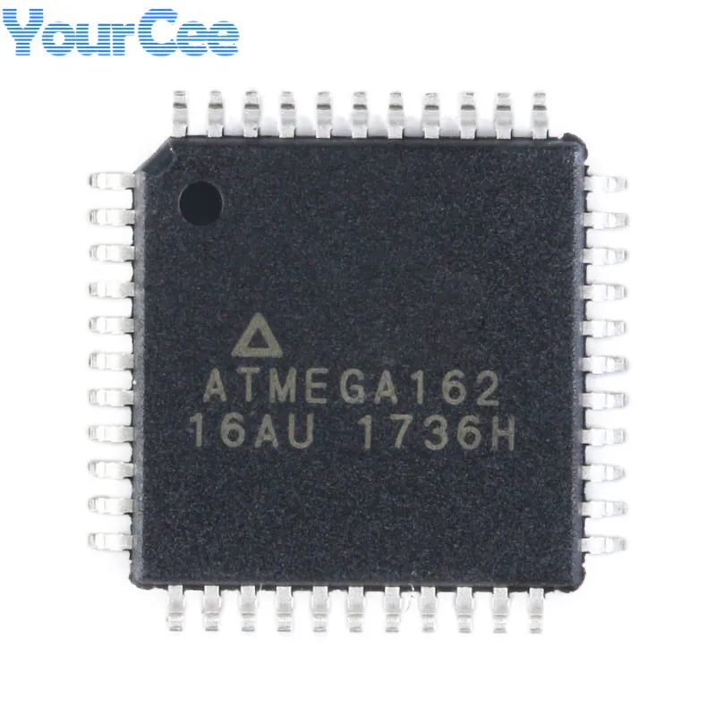 5pcs/1pc ATMEGA162-16AU ATMEGA162 TQFP-44 Chip 8-bit Microcontroller 16K Flash Memory IC Chip Integrated Circuit