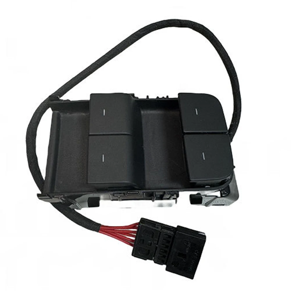 

1pc 1081037-02-G For Tesla For Model Y For Model 3 Front Left Power Glasses Switch ABS Simple To Install Black Interior Parts