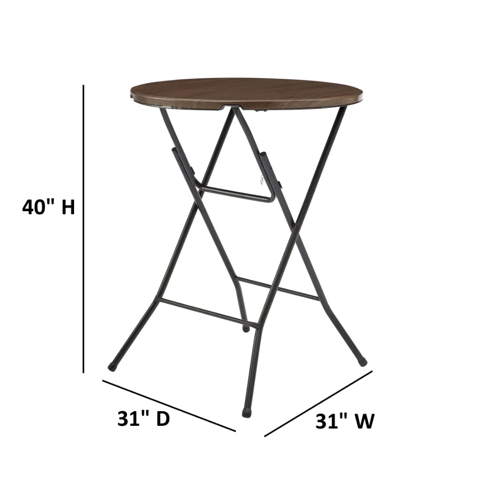 Nieuwe 31 "Ronde Hoge Klaptafel Buitentafels