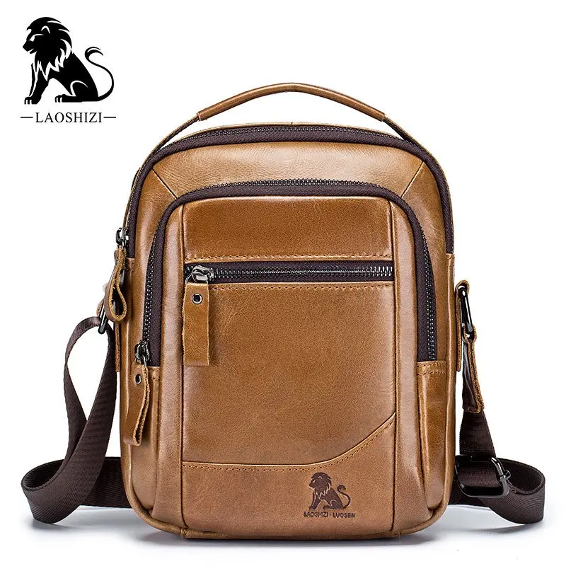 

Мужская сумка через плечо Steel Lion Fashion из натуральной кожи, большая вместимость, высокое качество, из первоклассной воловьей кожи