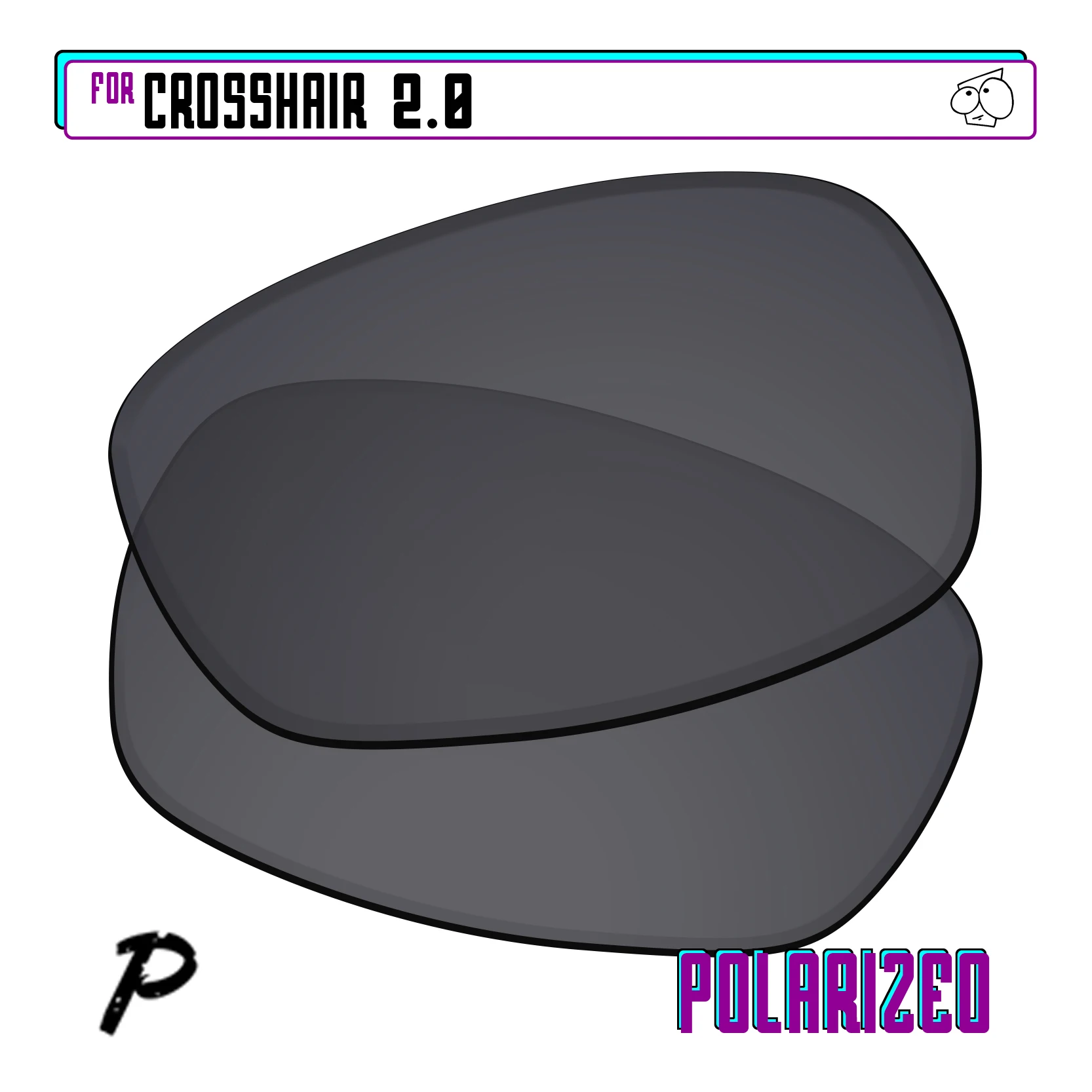 lentes-de-reposicao-polarizadas-sunglassdoctor-para-oculos-de-sol-oakley-crosshair-20-oo4044-64mm-varias-opcoes