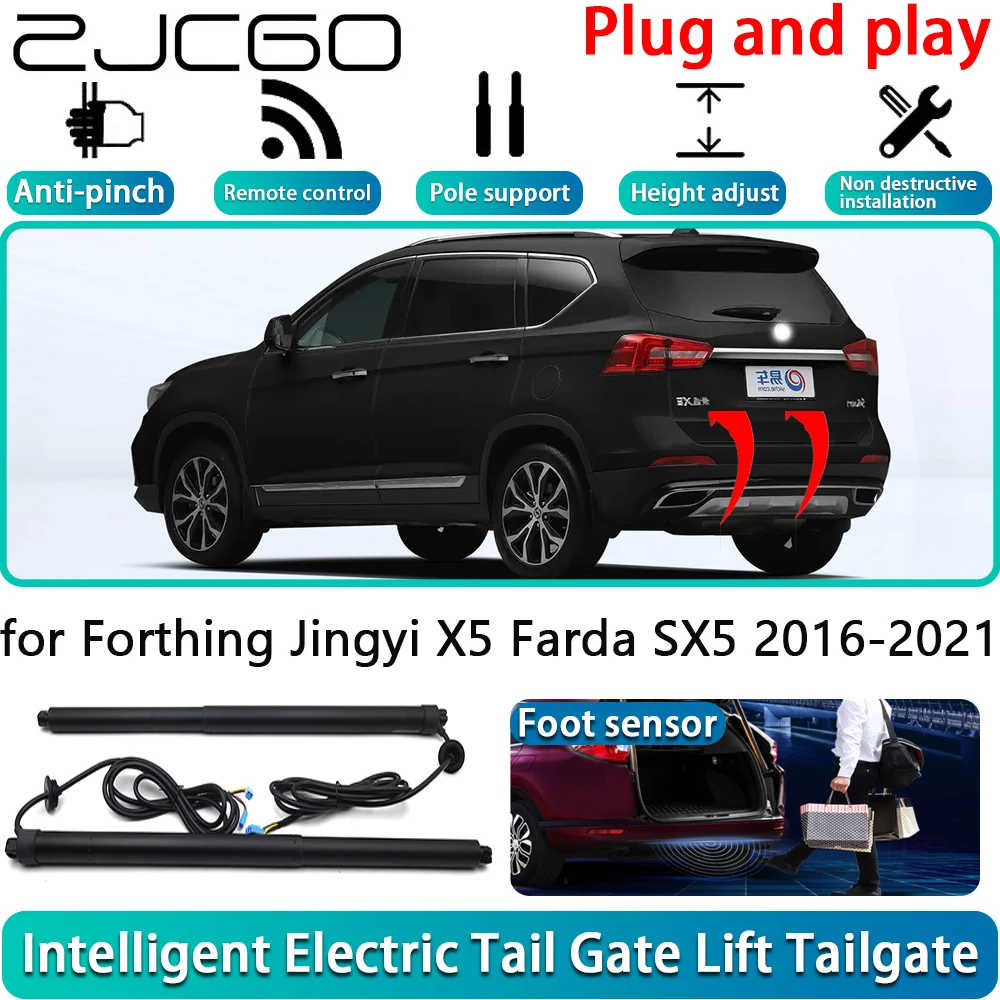 

for Forthing Jingyi X5 Farda SX5 2016-2021 Electric Powered Tailgate Power Liftgate Automatic Tailgate System With Foot Sensor