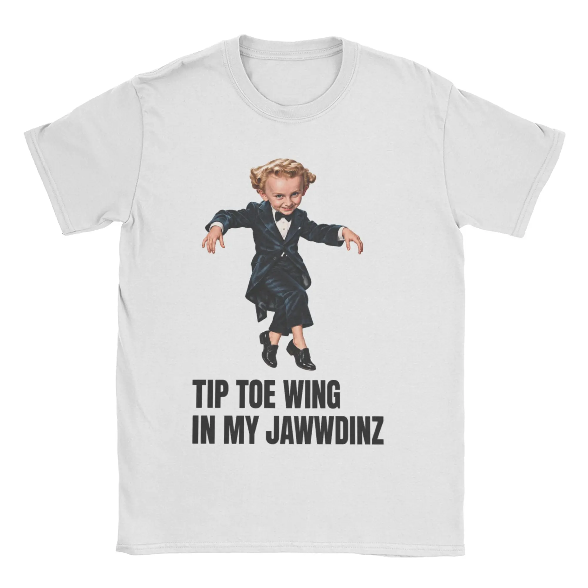 Men T-Shirts Rumpelstiltskin Tip Toe Wing Meme Fairy Tale Humor Cotton Tee Shirt Short Sleeve  T Shirts Round Collar Tops Gift