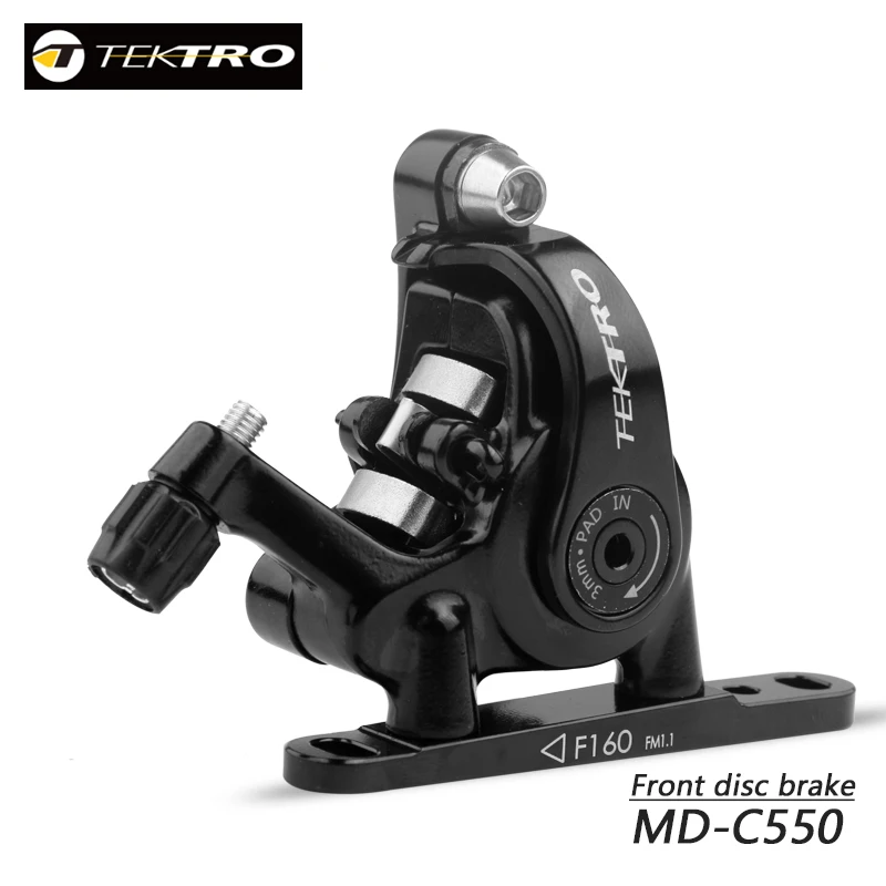 Tektro MD C550 Road Bike Disc Brake Double Piston Flat Mount Grave Bicycle Brakes Mechanical Disc Caliper Cycling Accessories