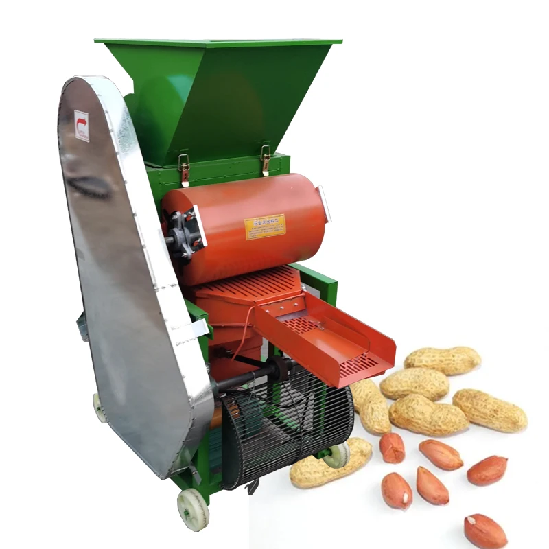 Fully automatic multi-functional seed removal machine small peanut shelling machine peanut peeling machine