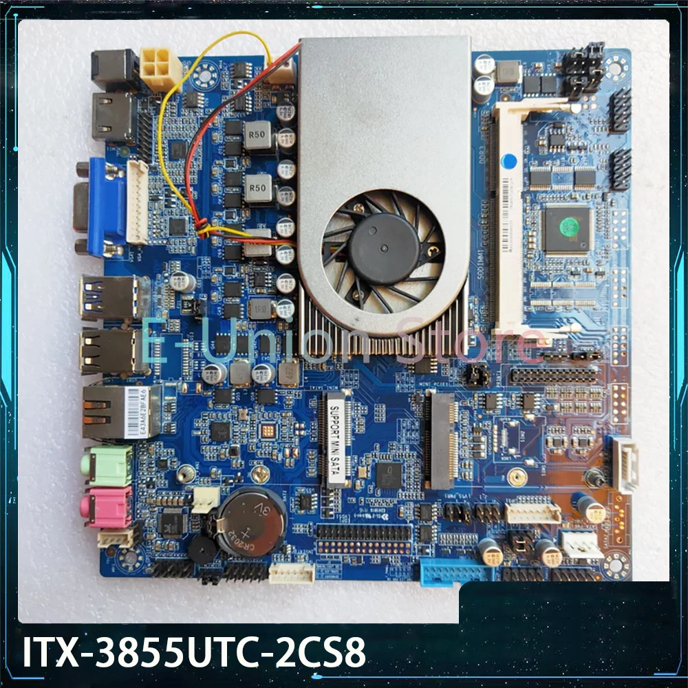 ITX-3855UTC-2CS8 Industrial Control Computer Motherboard All-in-one Machine 12v