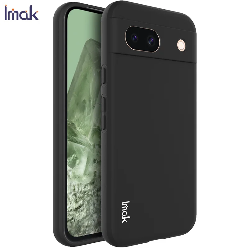 imak For Google Pixel 8a Case Soft Silicone Phone Cases For Google Pixel 8a TPU Back Cover Coque Fundas Bag Capa Protector Чехол