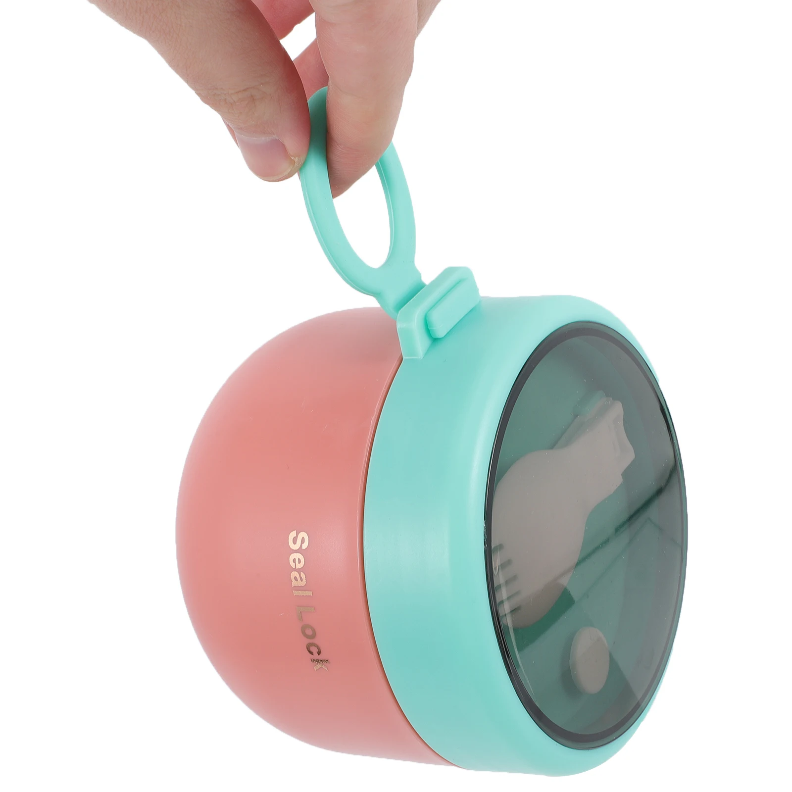 

Stainless Steel Thermal Soup Cup Insulated Leak-Proof Lid Portable Hidden Spoon Lunch Box Warmer for Travel Warm Lunch Box