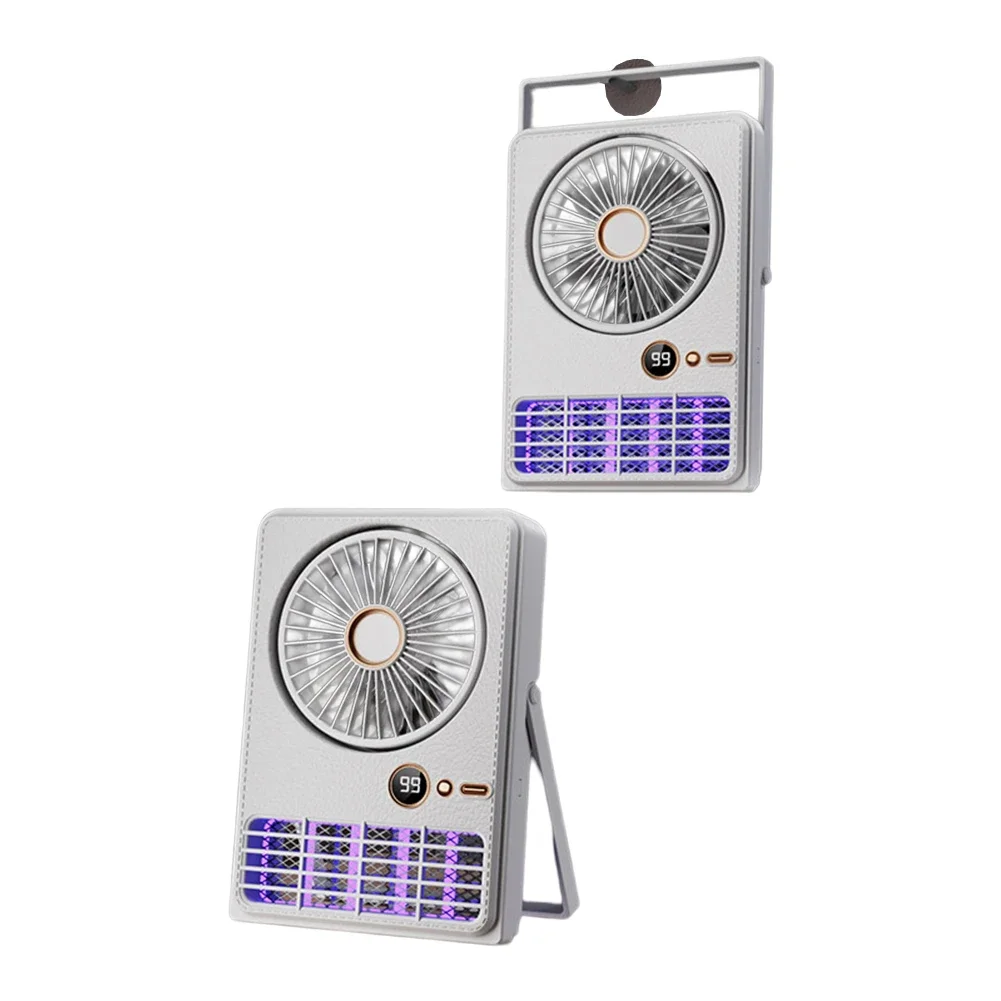 camping-fan-2-in-1-device-travel-accessories-black-adjustable-speed-portable-fan-electric-adjustable-wind-speeds