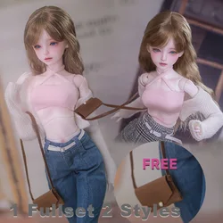 New Design BJD Luna Doll 1/4 Flower Cake Body Girl Group Street Shoot Everyday Wear Resin Toys
