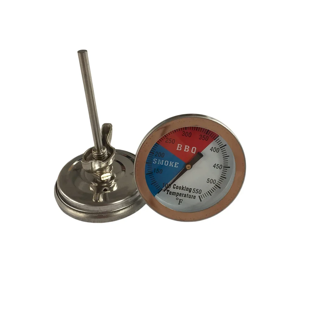 Stainless Steel Oven Thermometer Compatible with High Heat Environments Including Pizza Ovens Grills and Convection Ovens
