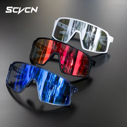 Imagen 1 del producto SCVCN Gafas de ciclismo Gafas de sol deportivas para hombres Gafas de bicicleta de montaña Gafas de béisbol de moda para mujeres Gafas de sol de patinaje