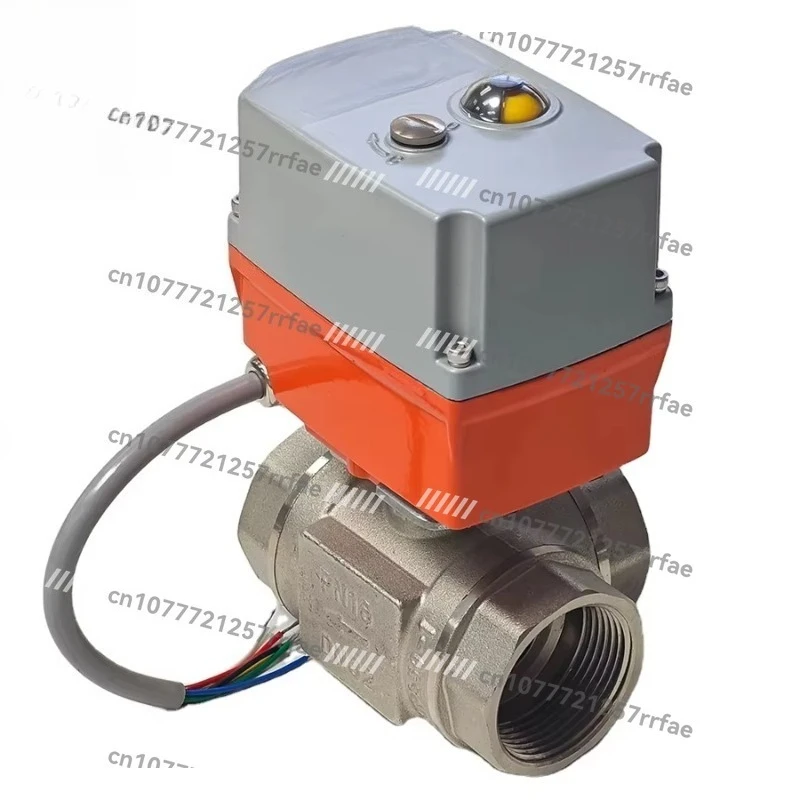 Electric ball valve actuators, automatic smart water valves and leak detectors, on/off functions for commercial buildings