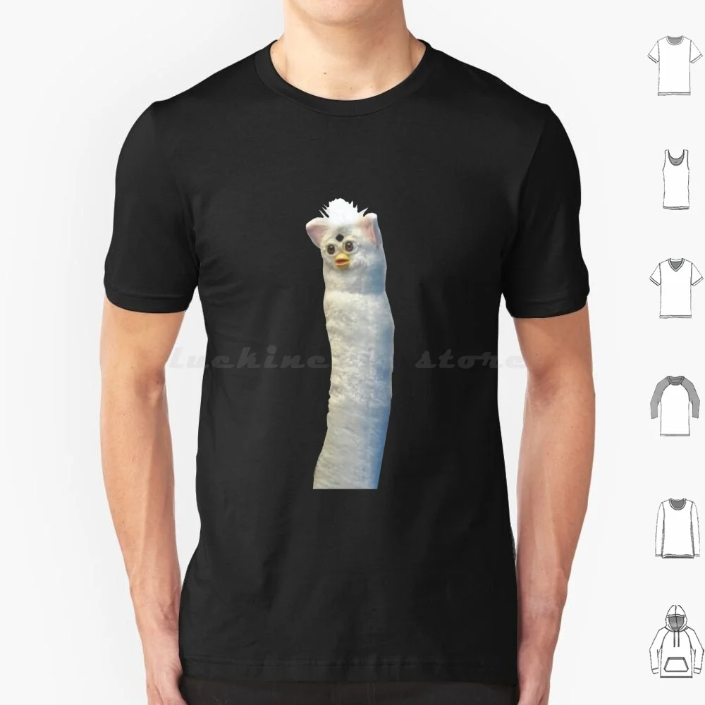 Uncomfortably Long Furby Tshirt Classic T T Shirt 6xl Cotton Cool Tee Uncomfortably Long Furby Classic T