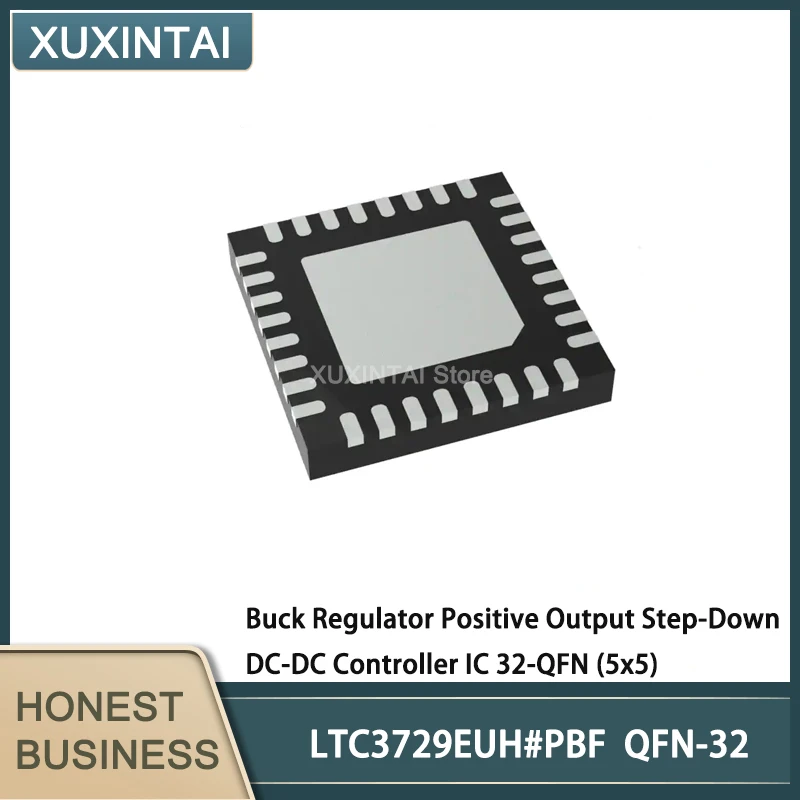 5Pcs/Lot New Original   LTC3729EUH#PBF LTC3729EUH  Buck Regulator Positive Output Step-Down DC-DC Controller IC 32-QFN (5x5)