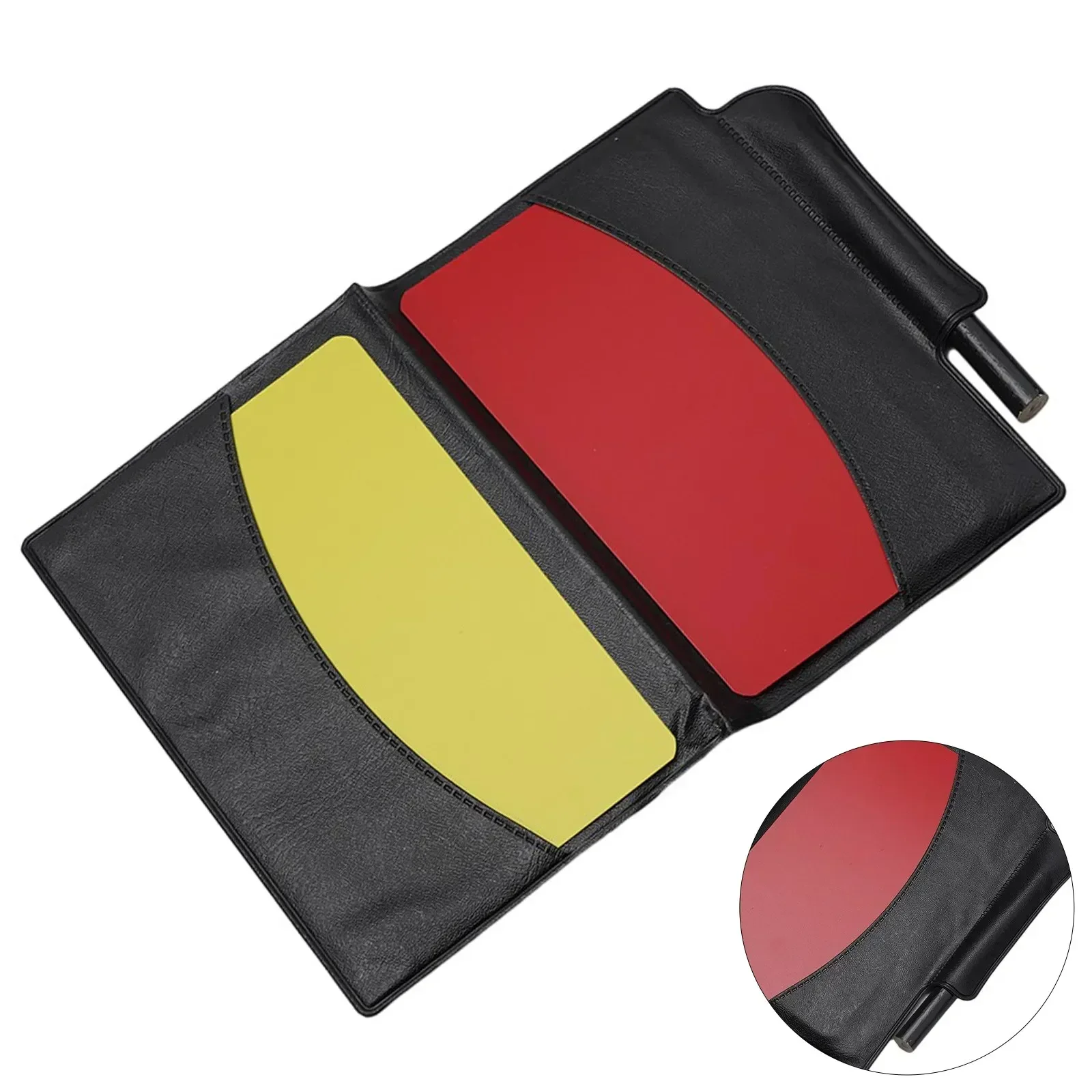 1pc Soccer Football Referee Red Yellow Card 11x8cm Lightweight Training Aids Gadget For Football Referees Tools Accessories