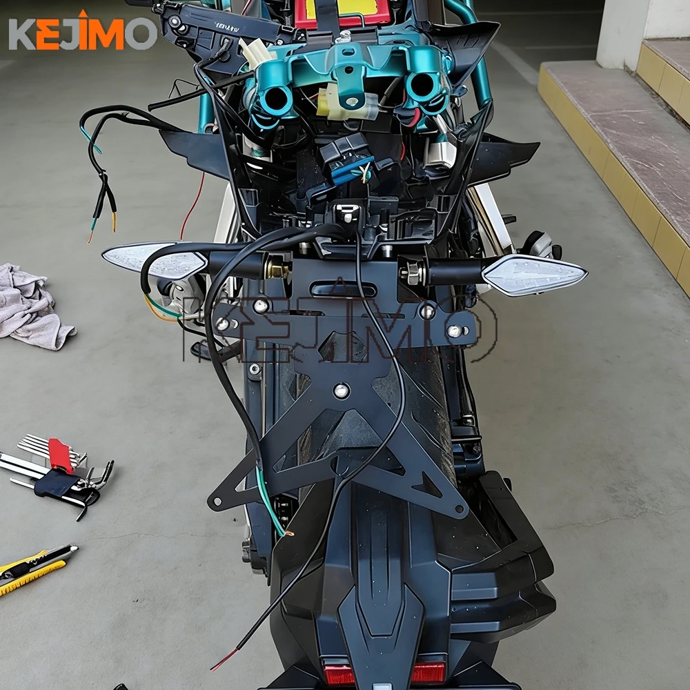 

Motorcycle Rear License Plate Bracket Mudguard FOR CFMOTO CF MOTO 250NK NK 250 CF250NK 2018-2020 2021 2022 2023 2024 2025 2026