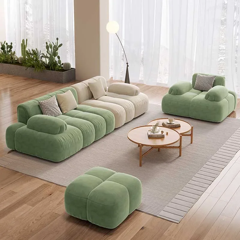Modern Simple Soft Sofas Unique Cheap Luxury Fillers Lazy Living Room Sofa Choice Floor European Wohnzimmer Sofas Home Furniture
