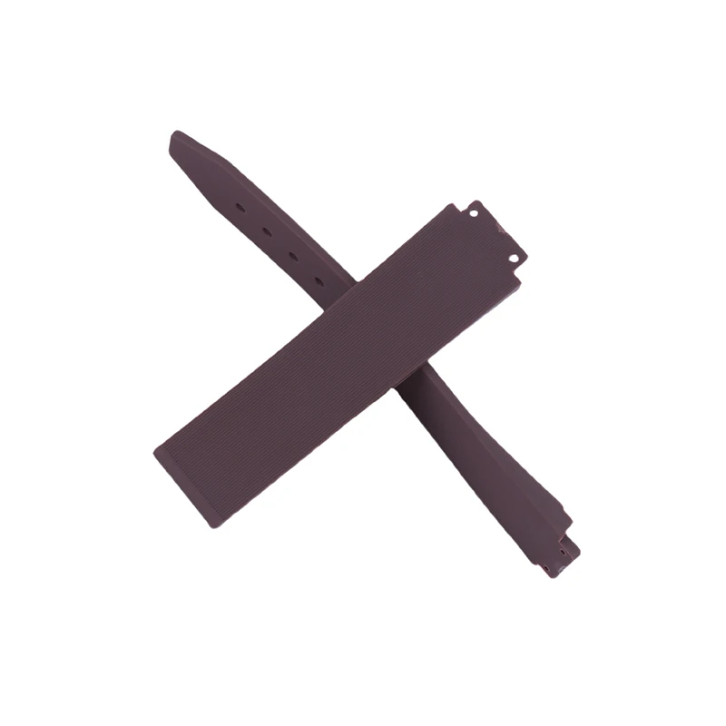 20mmx14mm women's rubber watch strap accessories compatible for Hublot Quartz Fusion sports Silicone bracelet 18mm strap buckle