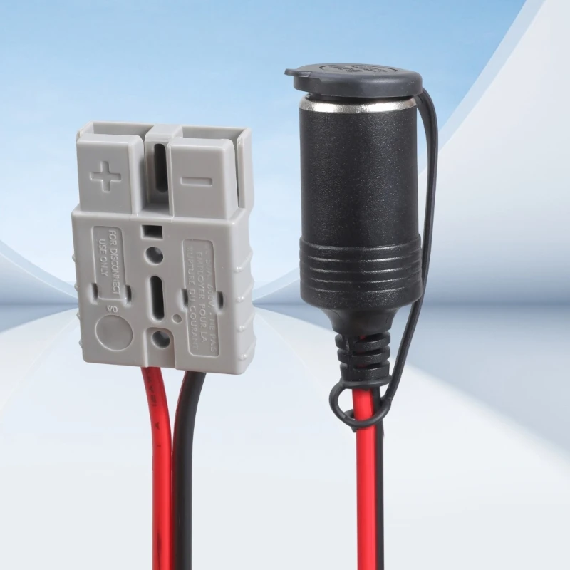 Power Charging Cable With Vehicle Energy Outlet 50A 600V 12AWG Wire For Forklift HX5E
