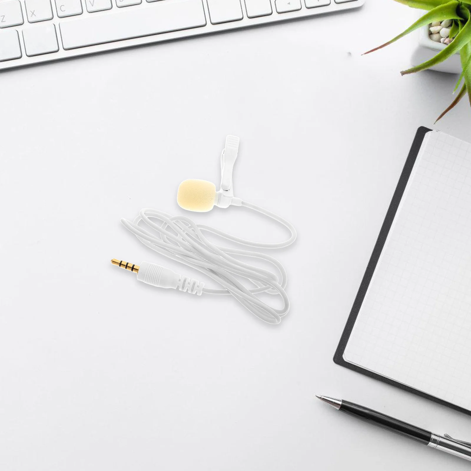 Microfono per smartphone con clip in miniatura Microfono lavalier portatile per riunioni di insegnamento sportivo Registrazione microfono per camicia piccola
