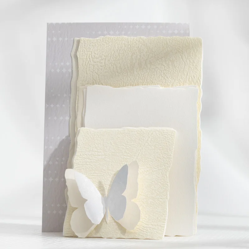 15pcs/lot Memo Pads Material Paper The gentleness of white collection Junk Journal Scrapbooking Retro Background Decoration