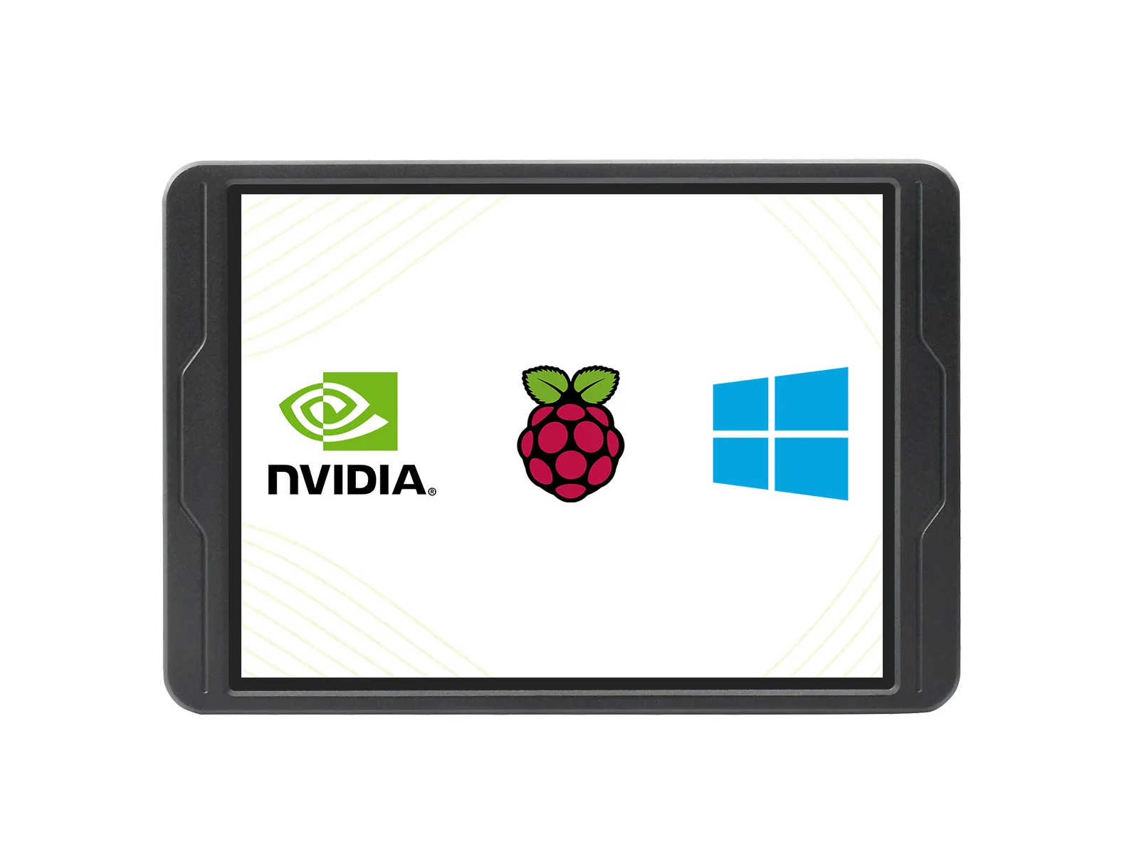 شاشة لمس سعوية 8 بوصة 2K، 1536 × 2048، IPS، تدعم نظام التشغيل Raspberry Pi، Jetson Nano، PC، لوحة زجاجية مقوية للترابط البصري