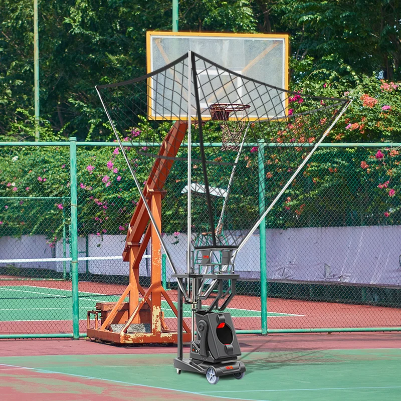 آلة إرجاع تدريب كرة السلة للاستخدام العائلي، معدات مسدس الرماية الخاصة للأطفال #5