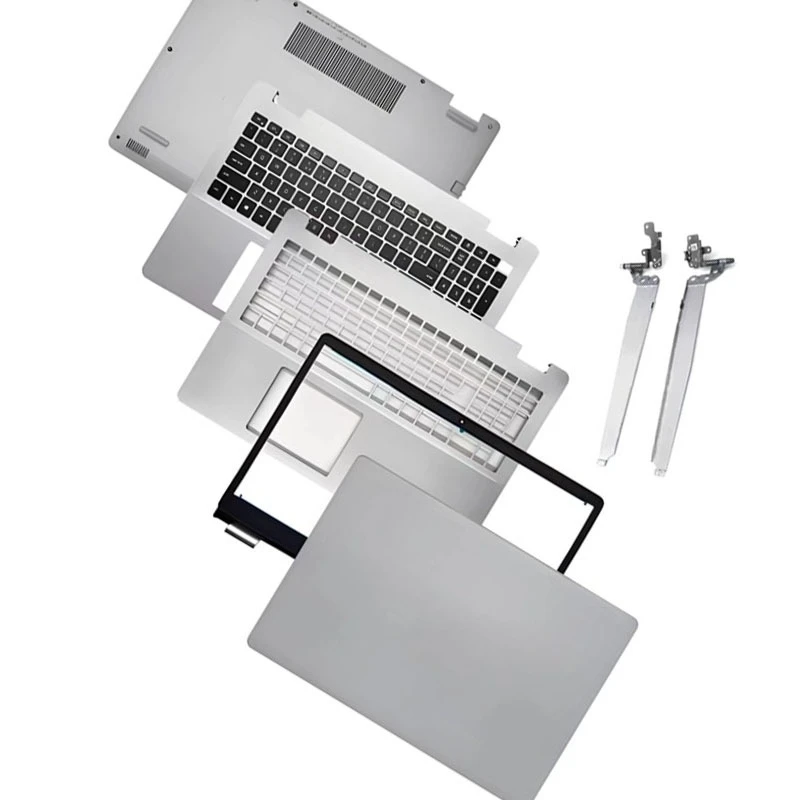 New For Inspiron 3500 3501 3505 LCD Back Cover/Front Frame/Palm Rest Keyboard/Bottom Cover/Hinge Replace the silver cover