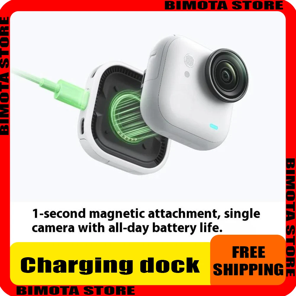 

Многофункциональная предварительно записываемая зарядная база Insta360 GO Ultra, оригинальные аксессуары Insta360 GO Ultra