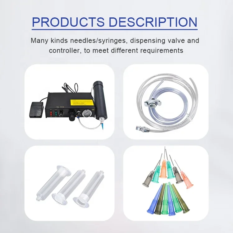 2025 New EIM-200 Fiber Optic Epoxy Glue Dispenser Injecting Machine For Patch Cord Production Line