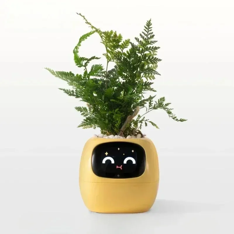 

Ivy Smart Planter,Endless Fun Over 49 Rich Expressions,7 smart sensors,AI Chips Make Raising Plants Easy and Fun