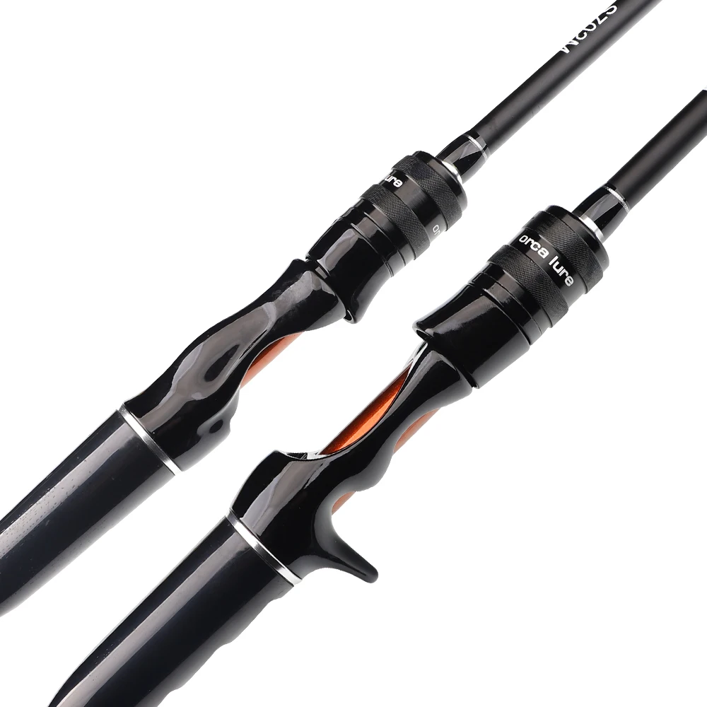 FISHINGFANS ORCA MEDIUM POWER HIGH CARBON MEER- UND SÜßWASSER-BASS-SPINN- UND CASTING-ANGELRUTE – Detail 7