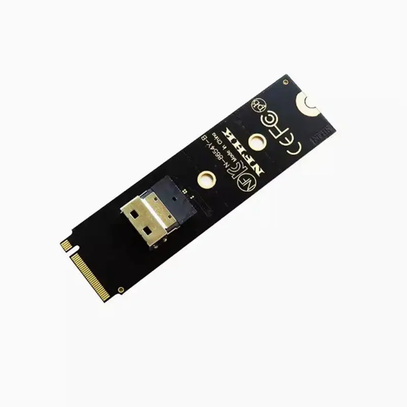 Leading-Nvme M.2 NGFF Interface Adapter To Slim SFF-8654 Nvme For High-Speed Data Transfer And Storage Expansion 38Pin