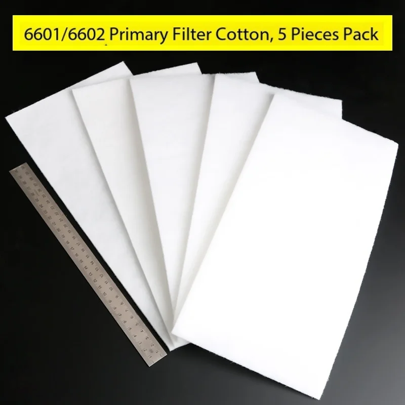 وسادة بوليستر سريعة 6601/6602 قطن مرشح متين أساسي مناسب لأجهزة تنقية الهواء في ورش العمل والمختبرات. #2
