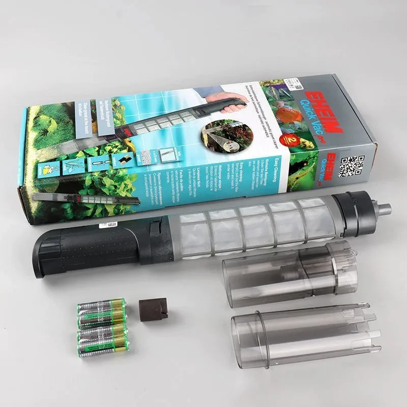 EHEIM Quick Vac Pro Automatic Gravel Cleaner Water ChangerFreshwater Saltwater Aquarium Filter Micro Surface Skimmer