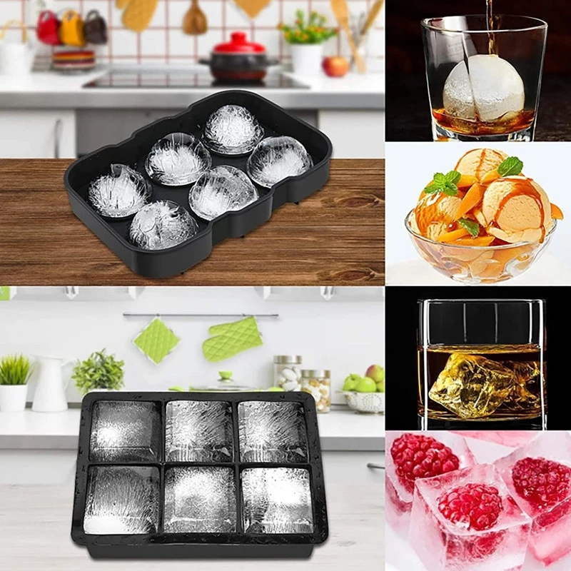 Reusable Spherical Ice Molds 4